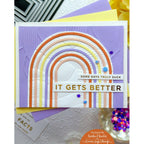 Simon Says Stamp Embossing Folder Soundwaves sf377 Sunny Vibes Encouragement Card | color-code:ALT02