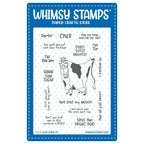 Whimsy Stamps Southern Sugar Clear Stamps cwsd185a