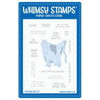 Whimsy Stamps Southern Sugar Outline Dies wsd307a