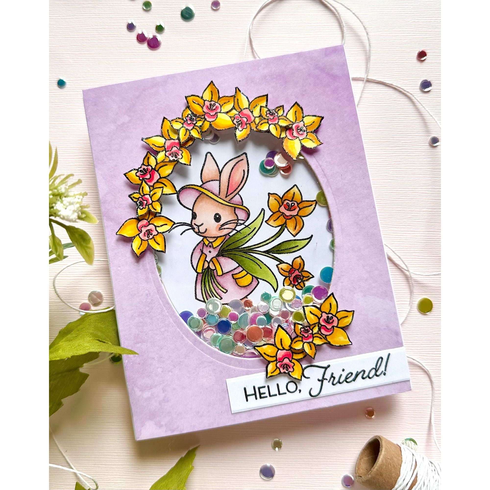 Simon Says Clear Stamps Special Friend 3381ssc Beautiful Moments Friend Card