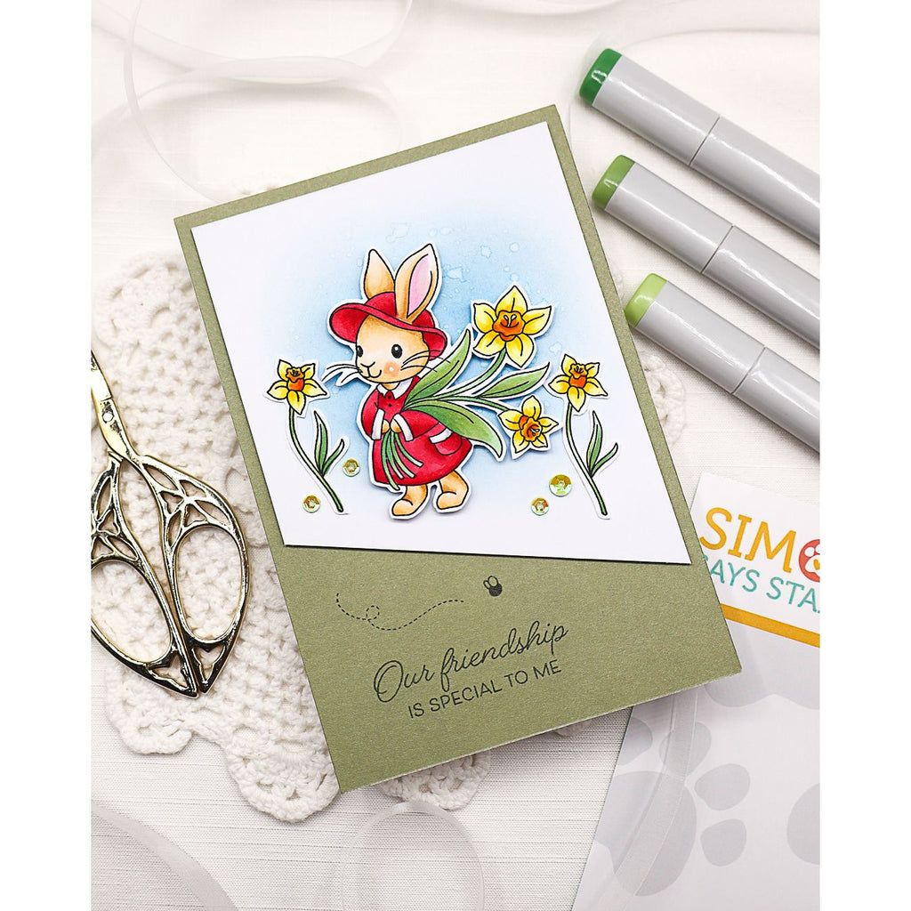 Simon Says Clear Stamps Special Friend 3381ssc Beautiful Moments Friend Card