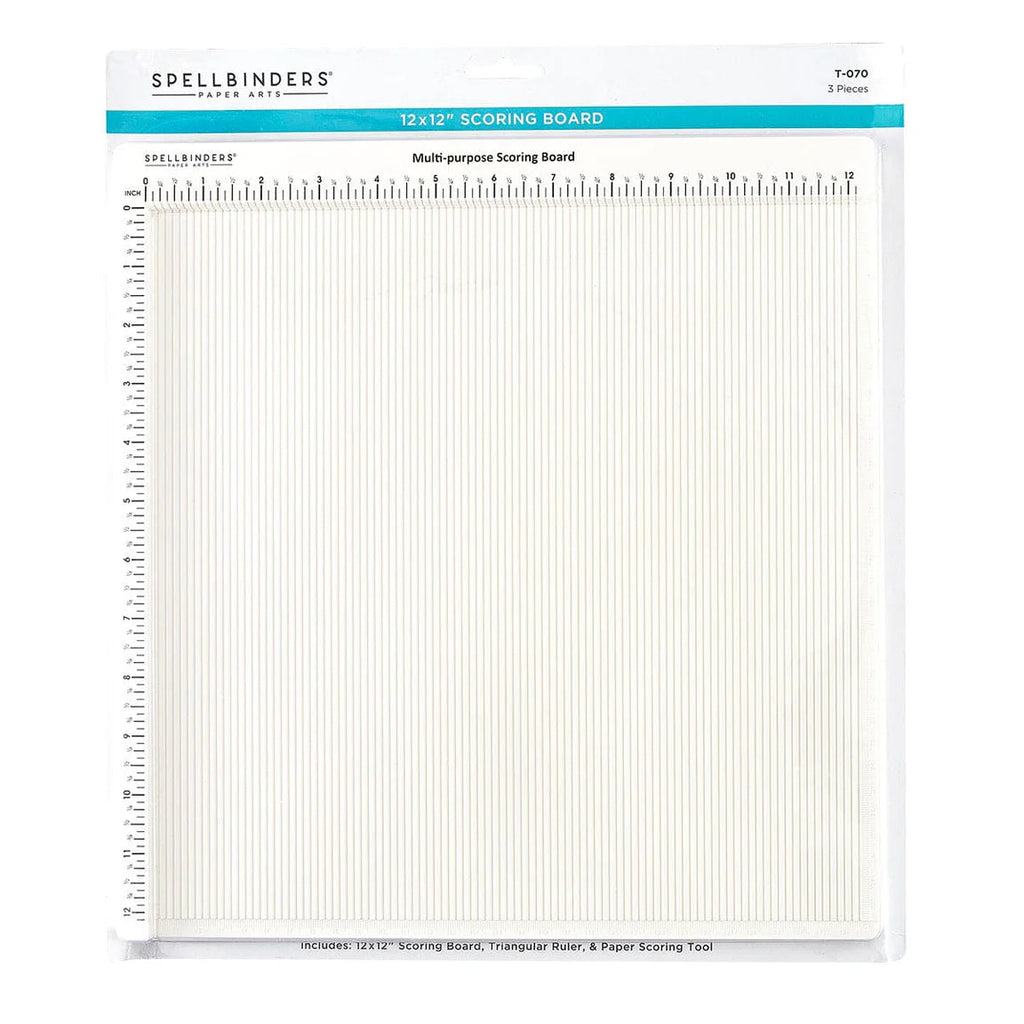 Spellbinders 12 x 12 Scoring Board t-070 package