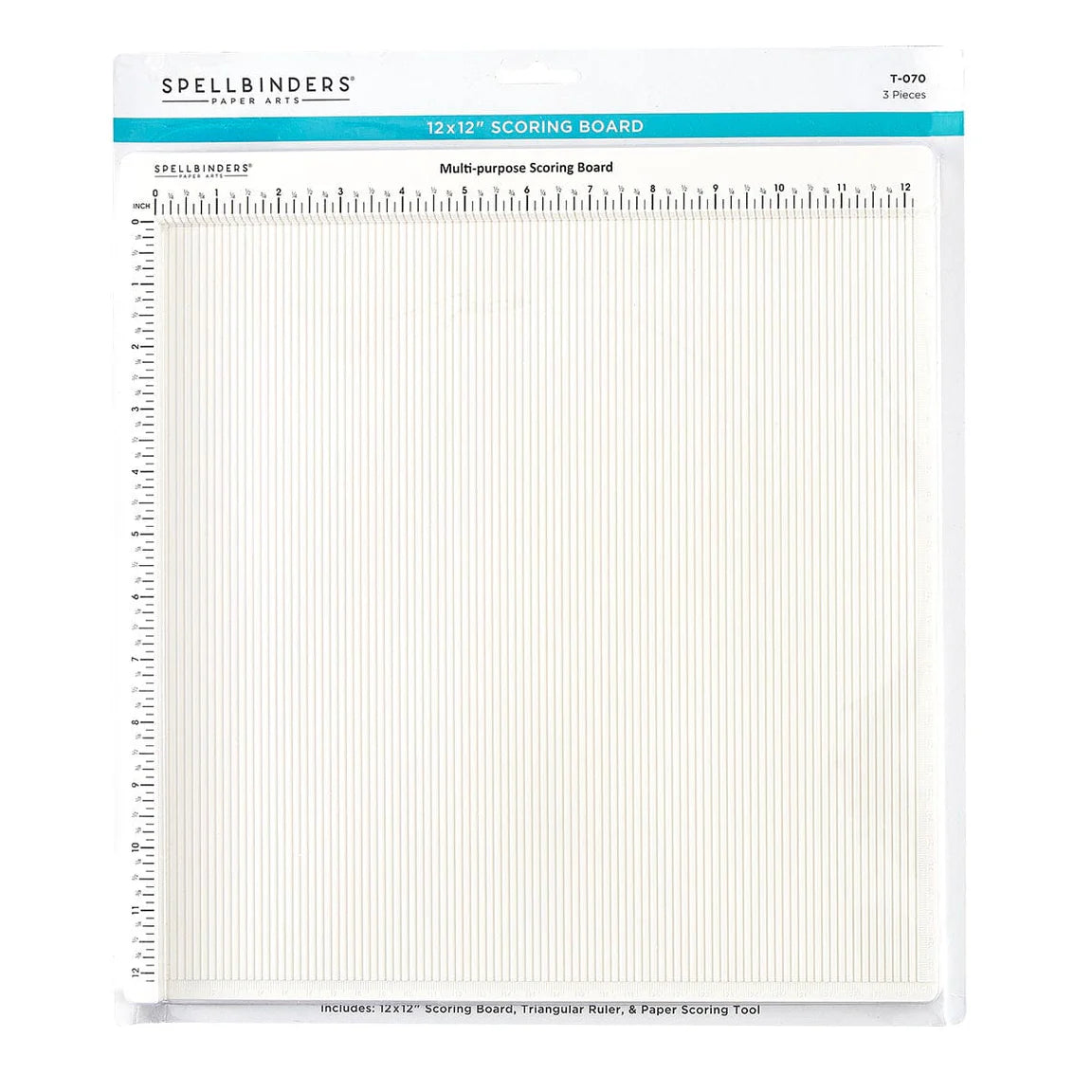 Spellbinders 12 x 12 Scoring Board t-070 package