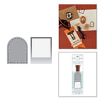 Spellbinders 3D Photo and Floral Arch Frames 3D Wax Seal Stamps ws3d-018