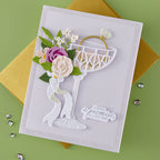 Spellbinders A Special Toast Etched Dies s5-720 promise