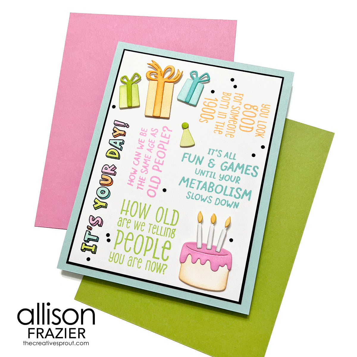 Spellbinders Aged to Perfection Dies and Stamp Bundle presents