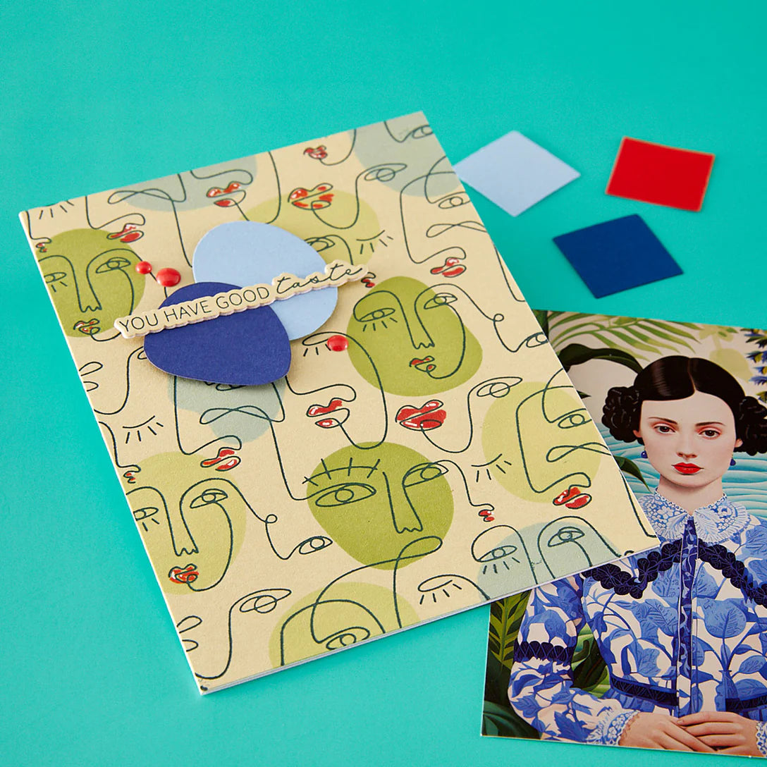Spellbinders All My Senses Press and Foil Plate, Die and Stencil Bundle good taste