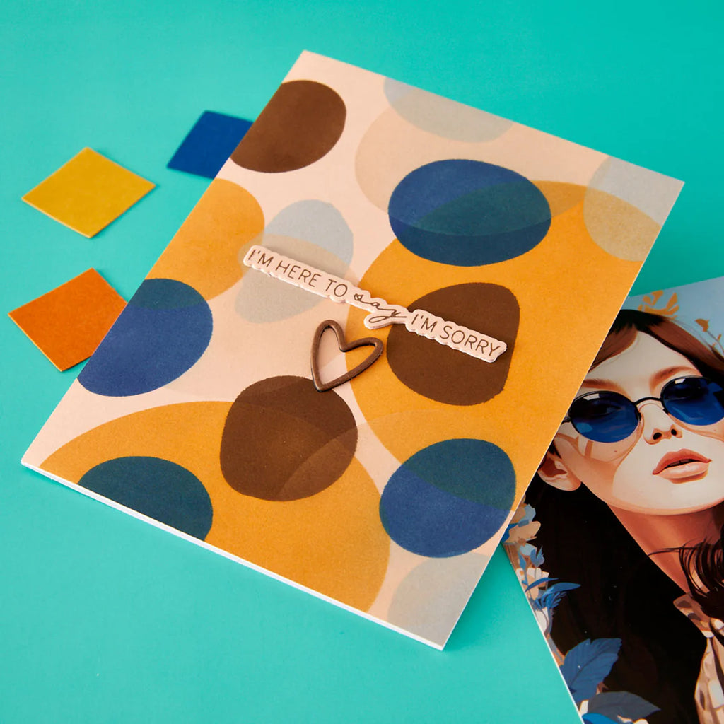 Spellbinders All My Senses Press and Foil Plate, Die and Stencil Bundle sorry