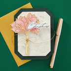 Spellbinders Amaryllis Garden 3D Embossing Folder e3d-112 christmas