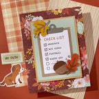 Spellbinders Autumn Archives Cardstock Die Cuts scse-023 list