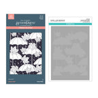Spellbinders Autumn Rain Press Plate and Stencil Set bd-0897