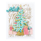 Spellbinders Bark 3D Embossing Folder e3d-116 noel