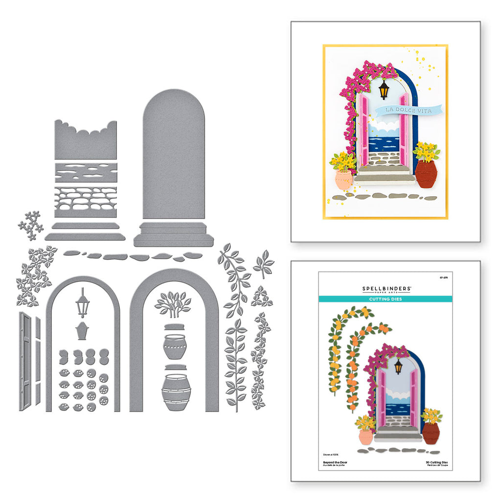 Spellbinders Beyond the Door Etched Dies s7-275