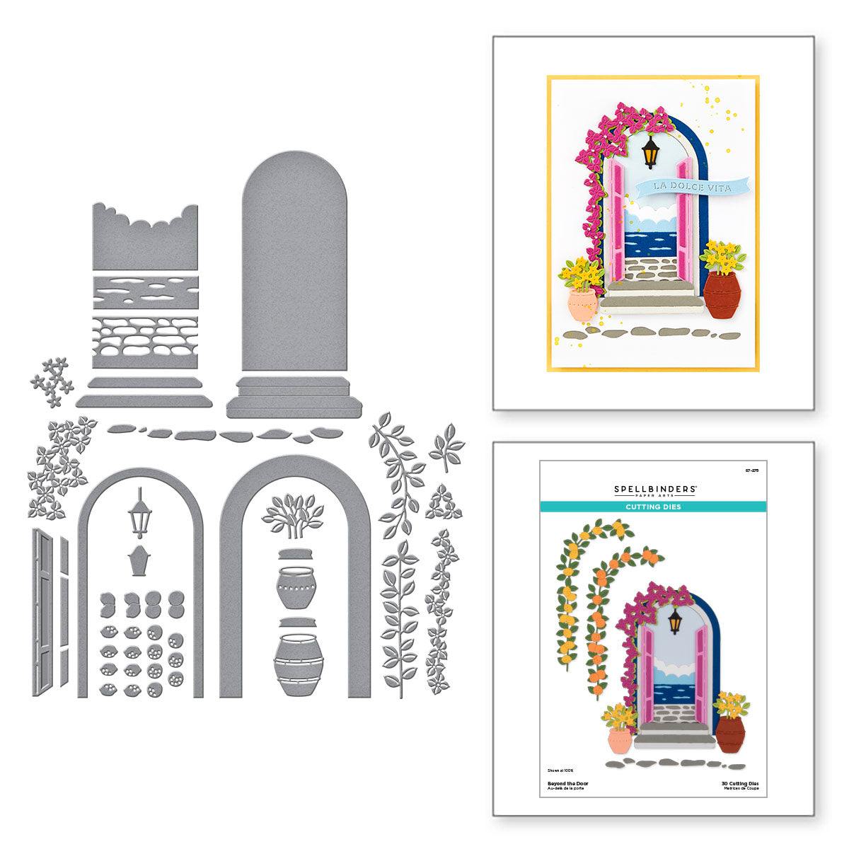 Spellbinders Beyond the Door Etched Dies s7-275