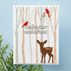 Spellbinders Birch Trees Registration Press Plates and Die Set bpr-015