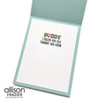 Spellbinders Birthday Laughs Sentiments Clear Stamp Set stp-264 sorry