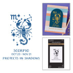 Spellbinders Block Print Scorpio Registration Press and Foil Plate bpr-047