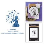 Spellbinders Block Print Virgo Registration Press and Foil Plate bpr-045