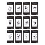 Spellbinders Block Print Zodiacs Registration Press and Foil Bundle
