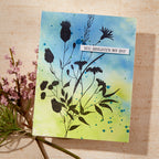Spellbinders Bloom Wildly BetterPress Plate bp-229 brighten my day