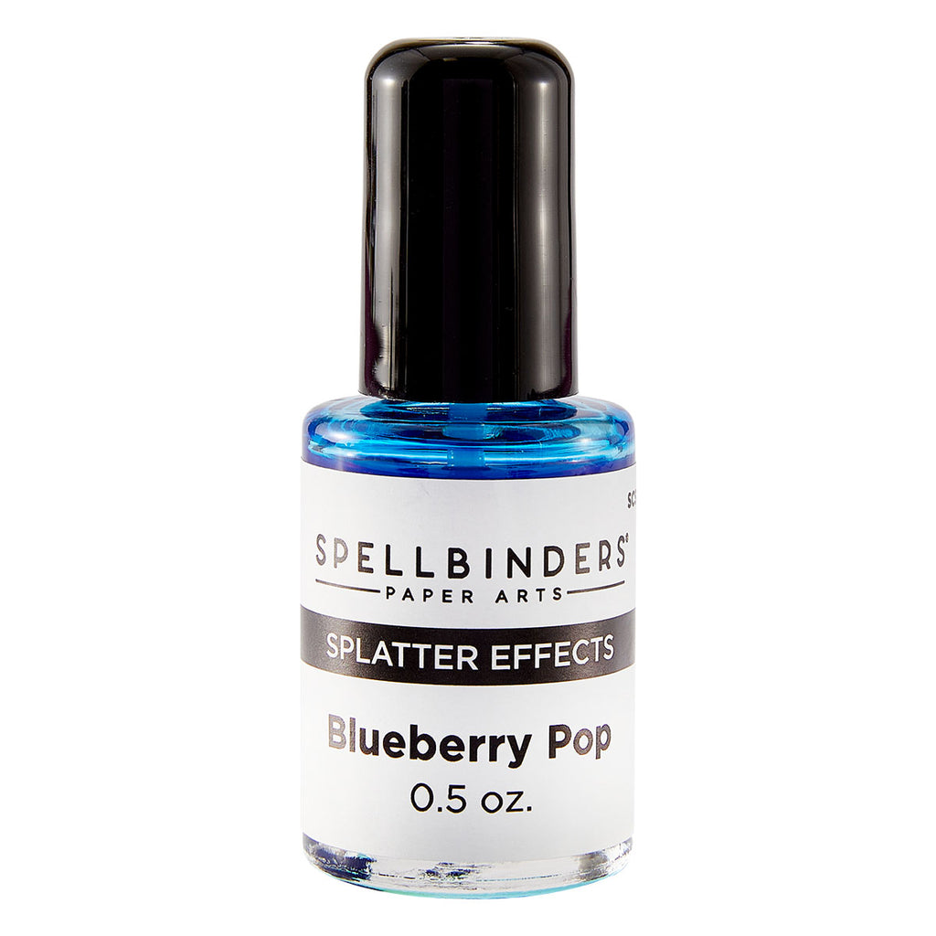 Spellbinders Blueberry Pop Splatter Effects scsi-005 splatter