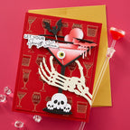 Spellbinders Boos Cocktails Etched Dies s4-1381