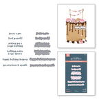 Spellbinders Bougie Birthday Sentiments Press Plate and Die Set bp-272