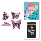 Spellbinders Bright Butterflies Press and Foil Plate and Die Set bp-373
