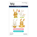 Spellbinders Bunny Buddies Etched Dies s5-749