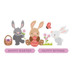 Spellbinders Bunny Buddies Etched Dies s5-749 rabbits