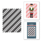 Spellbinders Candy Stripes Press Plate bp-198