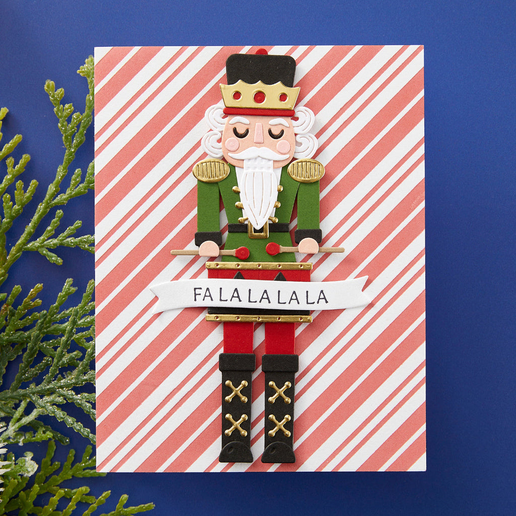 Spellbinders Candy Stripes Press Plate bp-198