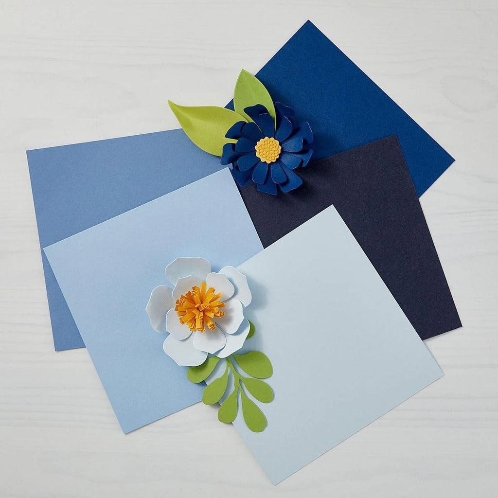 Spellbinders Cascade ColorWheel Cardstock 8.5x11 cs-8-131 blues