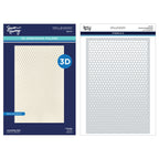 Spellbinders Cascading Dots 3D Embossing Folder and Stencil Bundle