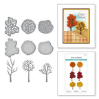 Spellbinders Changing Trees Etched Dies s4-1488