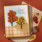 Spellbinders Changing Trees Etched Dies s4-1488 grateful