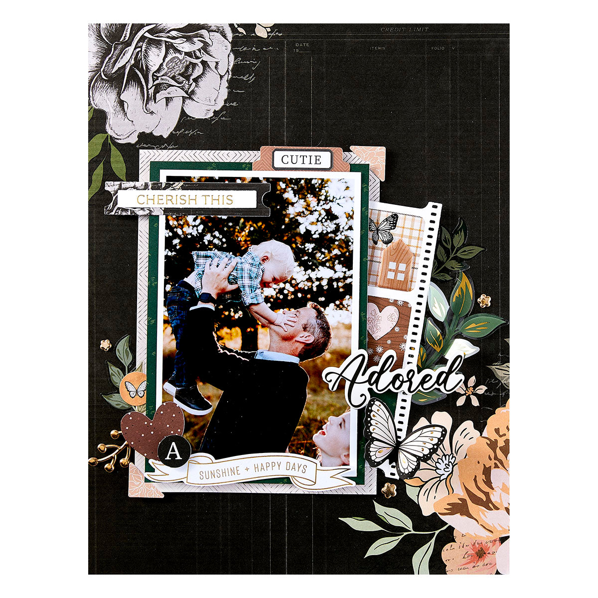 Spellbinders Cherish This BetterPress Plate and Die Set bp-273 cherish this