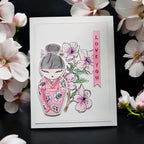 Spellbinders Cherry Blossoms BetterPress Plate and Die Set bp-290 love you
