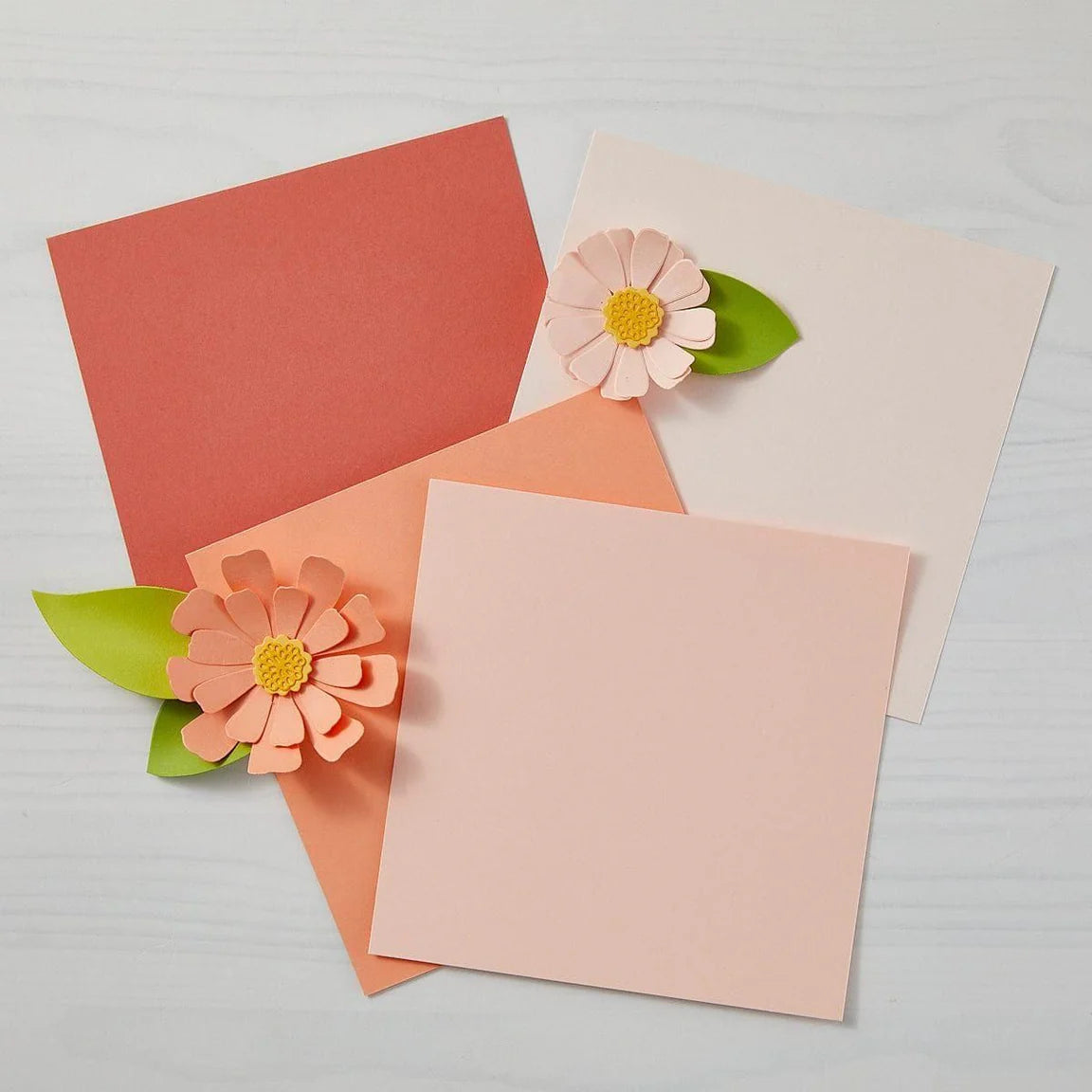 Spellbinders Chiffon ColorWheel Cardstock 8.5x11 cs-8-108 peach and orange