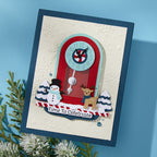 Spellbinders Chiming Christmas Etched Dies s4-1464 deer