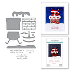 Spellbinders Chimney Caper Clear Stamp and Die Set sds-212
