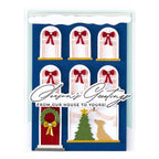 Spellbinders Christmas Cheer Sentiments BetterPress Plate and Die Set bp-305 dog