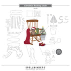 Spellbinders Christmas Rocking Chair Etched Dies s6-258 assembly guide