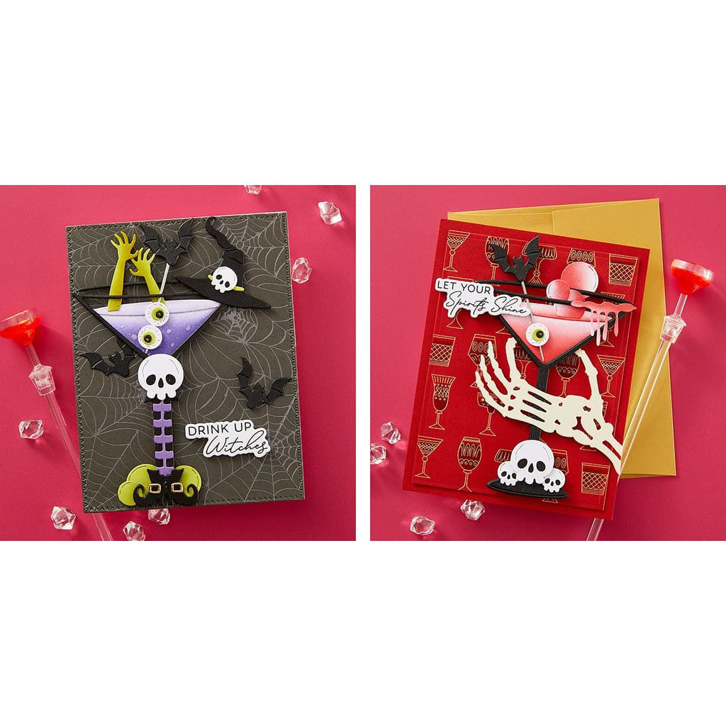 Spellbinders Christmas and Halloween Martini Die Bundle