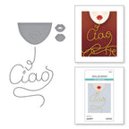 Spellbinders Ciao Spaghetti Etched Dies s4-1050