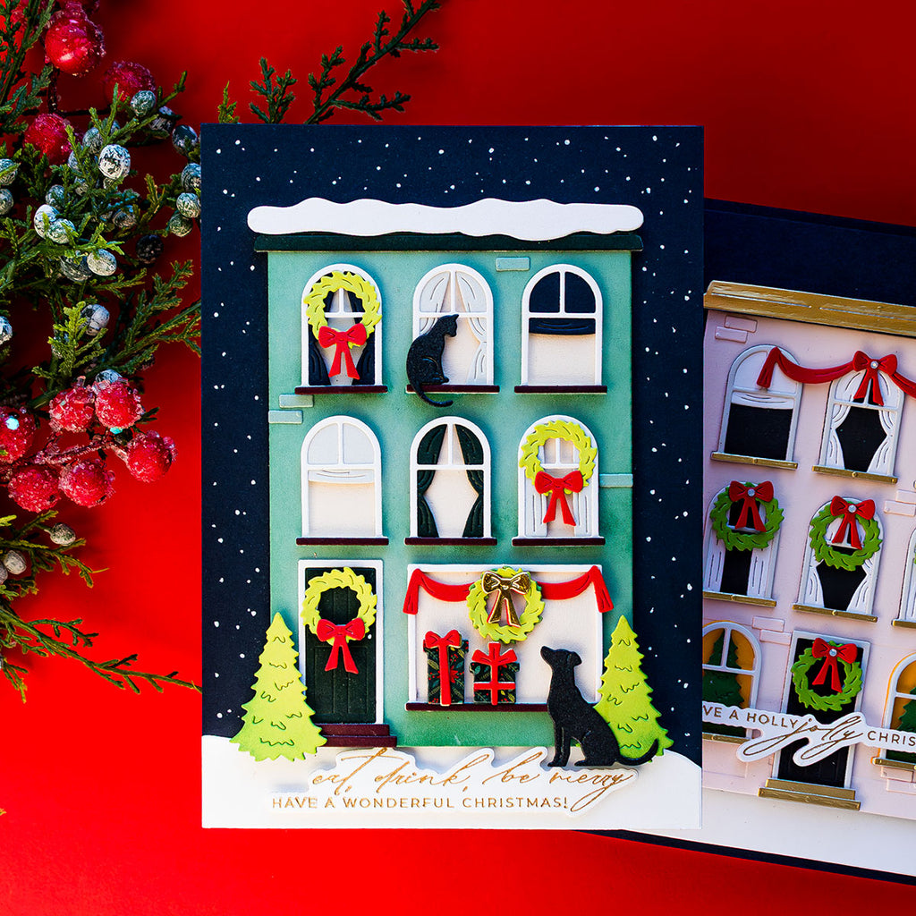 Spellbinders City Holiday Etched Dies s7-277 house | color-code:ALT01