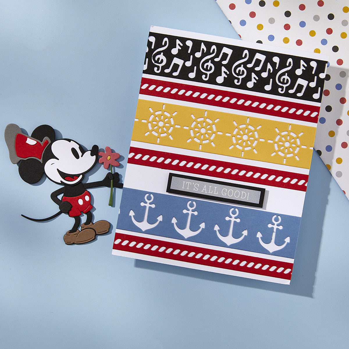 Spellbinders Classic Mouse Borders Etched Dies s5-704 all good