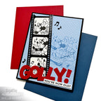 Spellbinders Classic Mouse Borders Etched Dies s5-704 golly