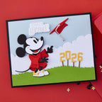 Spellbinders Classic Mouse Graduation Etched Dies s4-1533 class of 2026