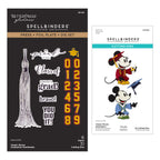 Spellbinders Classic Mouse Graduation I Want It All Press and Foil Plate and Die Bundle